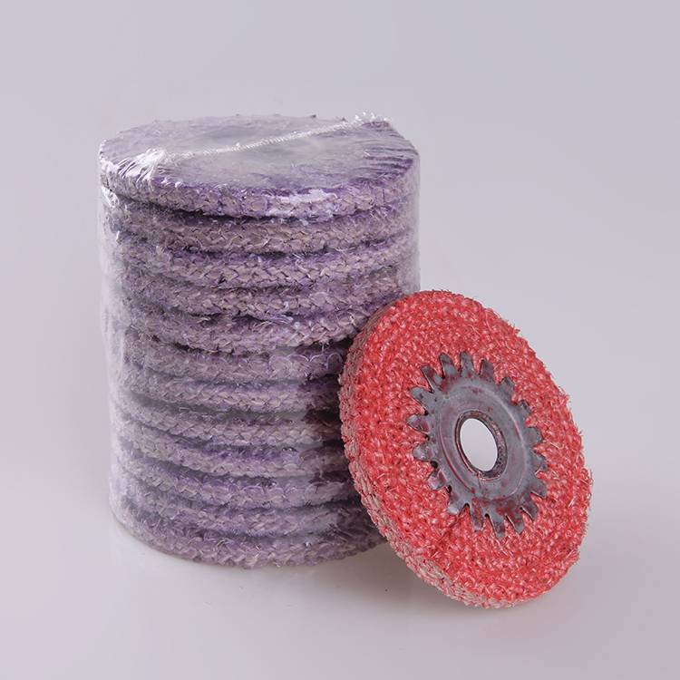 3 Inch Matt Sisal Rope Polishing Wheel Abrasive Disc For Furniture Polish